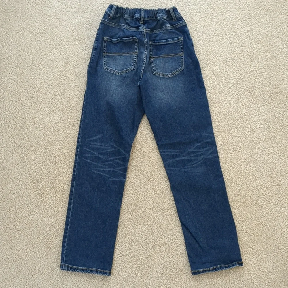 Big Boys Children's Place Relaxed Fit Blue Jeans (Size 14)